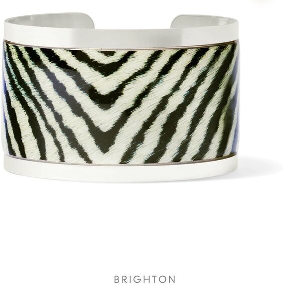 Brighton Pop Appeal Viva Stripes Cuff NWT - Picture 1 of 6